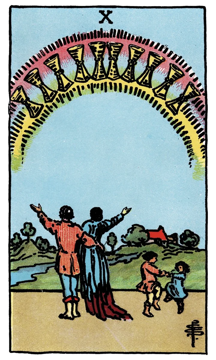 Ten of Cups — สิบถ้วย