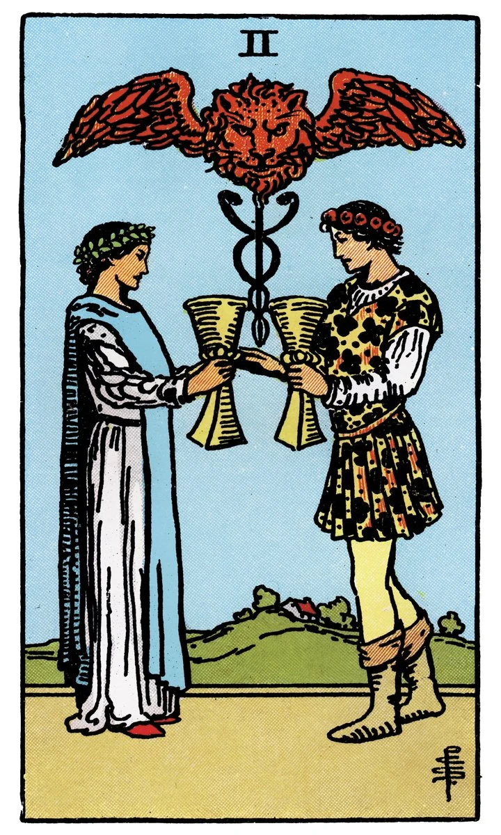 Two of Cups — สองถ้วย