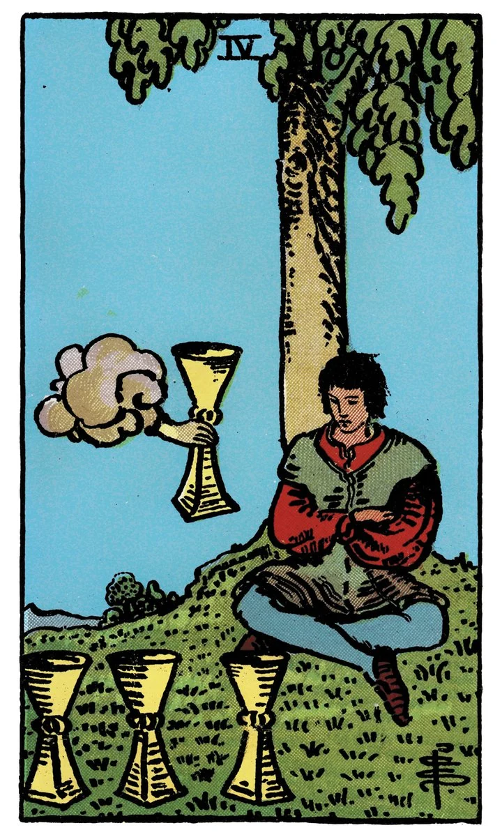 Four of Cups — สี่ถ้วย