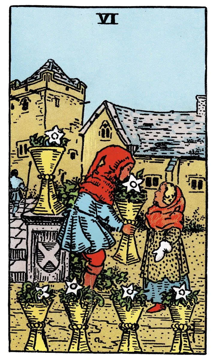 Six of Cups — หกถ้วย