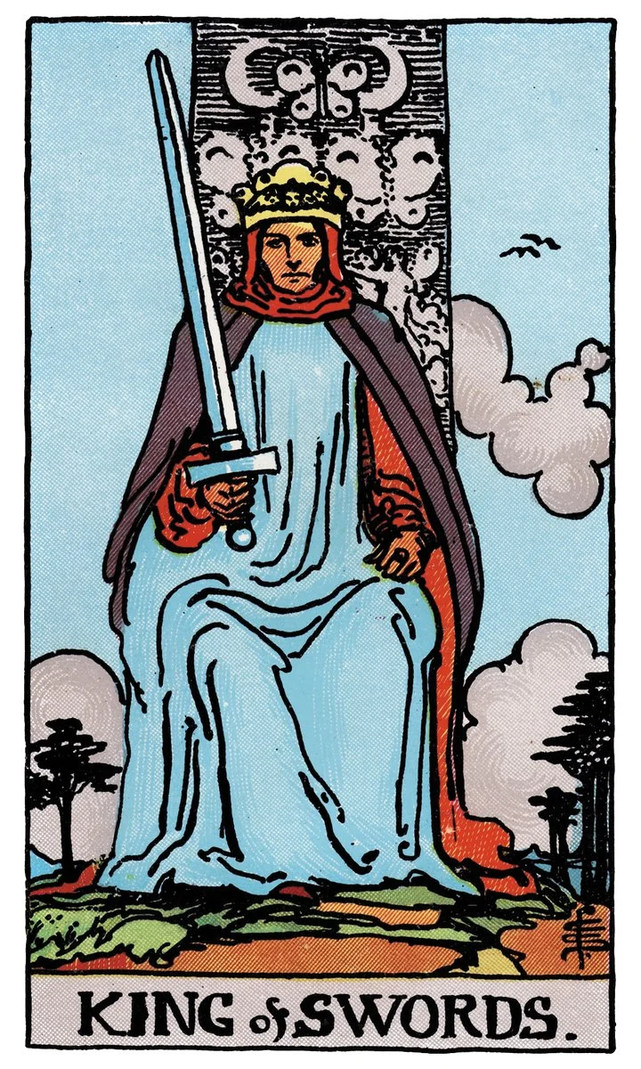 King of Swords — ผู้รับผิดชอบดาบ