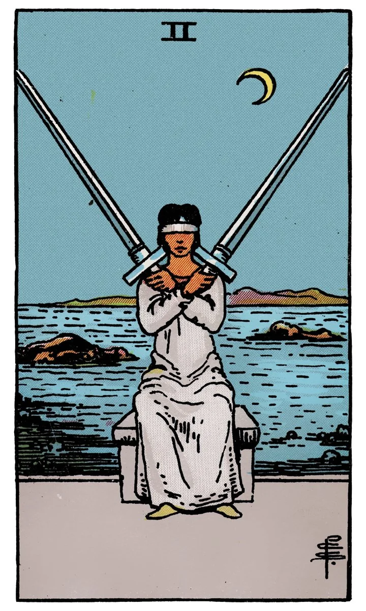 Two of Swords — สองดาบ
