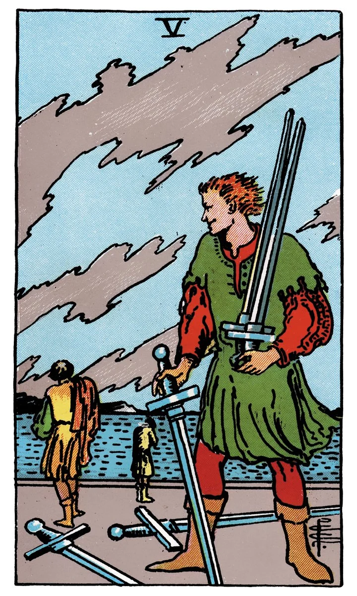 Five of Swords — ห้าดาบ